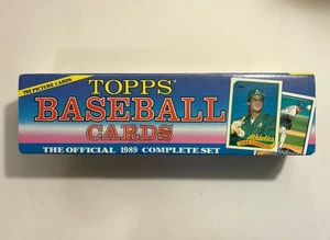 1989 Topps MLB Baseball Complete 792 Card Factory Box Set - Picture 1 of 2