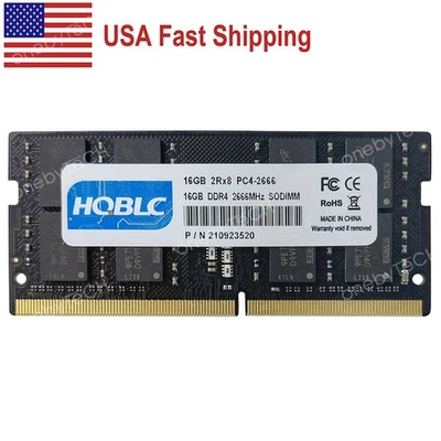 US 16GB DDR4-21300s PC4-2666MHz Laptop SODIMM Memory For Acer Extensa EX215-53G - Image 1 of 4