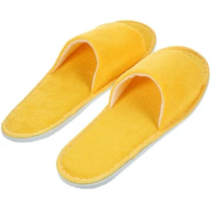  4 pares de lindas pantuflas desechables de viaje para mujer de un solo uso - Imagen 1 de 12
