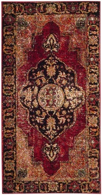 Vintage Hamadan Collection Accent Rug - 2'3" x 4', Red & Multi, Oriental Pers... - Image 1 of 3