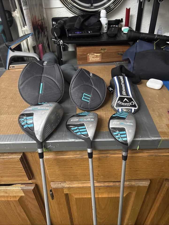 Tacos femininos Tour x Rezults driver 3 madeira e eixo de grafite 5HB destro - Imagem 1 de 4