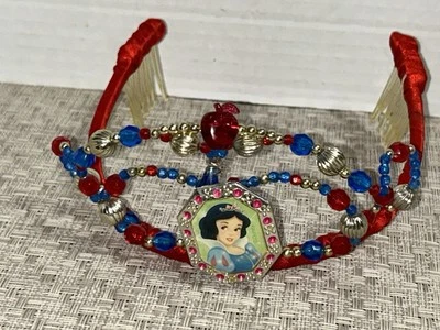 Disney World Blancanieves Tiara Princesa Vestir Halloween Disfraz Accesorio Foto 1 de 4