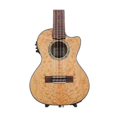 Lanikai, 4-String Ukulele, Sand,Blue,Chrome (QMNACET) - Image 1 of 4