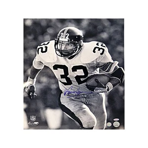 Foto autografiada de Franco Harris Pittsburgh Steelers 16x20 firmada LE/90 Steiner - Imagen 1 de 2