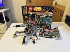 LEGO Star Wars Republic AV-7 Cannon 75045 Box Instructions Minifigures