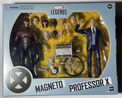 Marvel Legends X-MEN MAGNETO & PROFESOR X Pack de 2 2020 Nuevo Precintado Foto 1 de 2