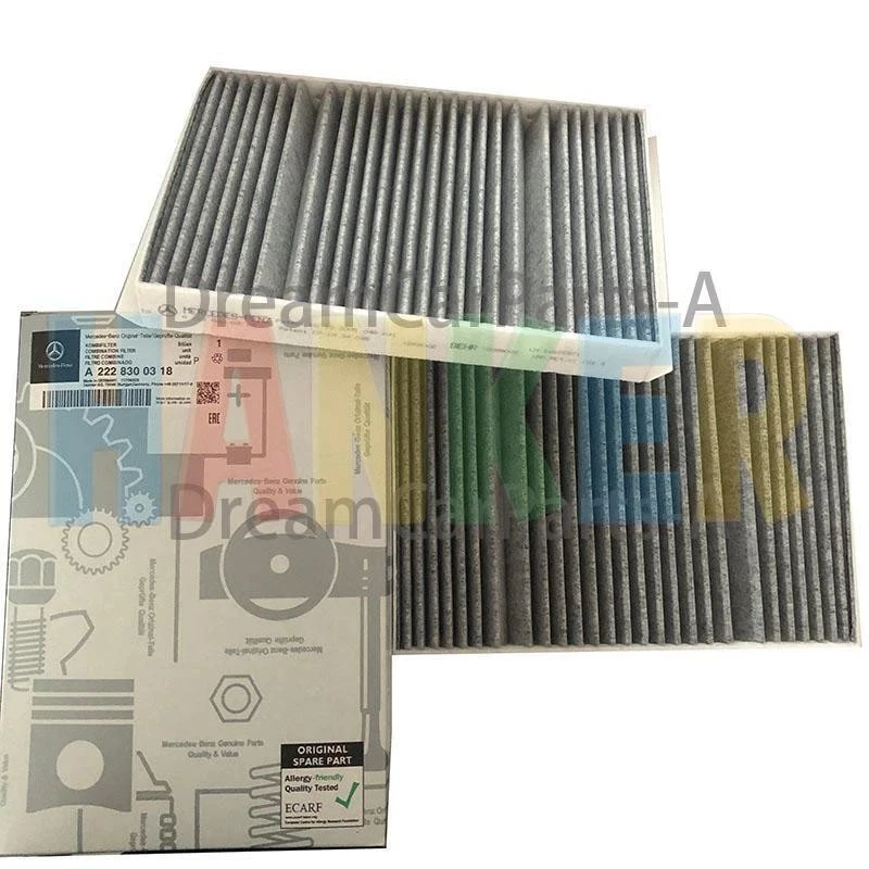 2x Filtro de aire de cabina Mercedes Benz W222 S450 S550 S560 S63 Clase S OEM 2228300318 Foto 1 de 1