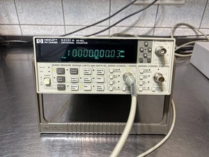 Contador de frecuencia Agilent HP 53131 A Counter 3 GHz 6 meses de cocción leer - Imagen 1 de 9