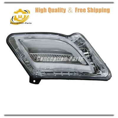 For Volvo 2011-13 S60 V60 Front LH Bumper LED DRL Daytime Running Light Fog Lamp - Imagem 1 de 4