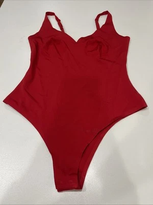 BODY ZARA MEZCLA POLIAMIDA ROJO L Foto 1 de 3