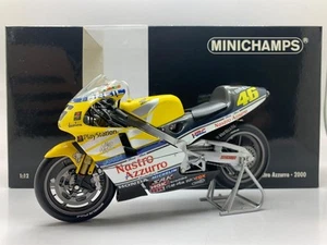 MINICHAMPS HONDA NSR 500 NASTRO AZZURRO 2000 ROSSI 122 006146 1/12 - Imagen 1 de 1