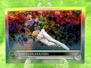 Ryan McMahon - Rainbow Foil - 2022 Topps Series 1 #132 Colorado Rockies - Picture 1 of 11