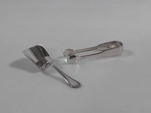 bl1/11 Zuckerlöffel und -zange aus 800er Silber - Imagen 1 de 4