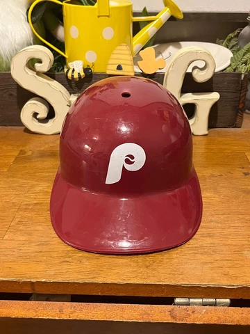 Vintage Philadelphia Phillies Replica Plastic Batting Helmet  MLB Cover