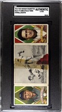 T202 Hassan Triple Folder #131 Ty Cobb Steals Third Stovall/Austin SGC AU/ALT