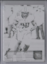 Delanie Walker 2017 Panini Plates & Patches printing black plate 191 true 1/1