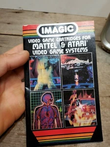 Vintage Imagic Video Game 1982 Katalog Mattel und Atari Videospielsysteme  - Bild 1 von 3