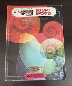 1975 E-Z Play Today #31 Big Band Favorites Piano Organ Keyboard Songbook - Picture 1 of 8