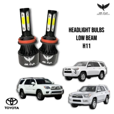 2006-2020 Toyota 4Runner светодиодные лампы ближнего света цвет белый 6500K 8000Lms - Изображение 1 из 4