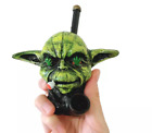 Star Wars Yoda handgefertigter Kräuterhalter, plus 5 Stck. Messingbildschirm