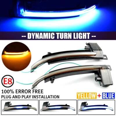 Dynamic Blinker Mirror Light LED Signal Indicator For Audi A3 8P B8 A5 S5 S6/A6 - Imagen 1 de 4
