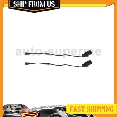 Front Brake Pad Wear Sensor 2PCS For 2012-2018 Audi A8 Quattro 6.3L - Image 1 of 4