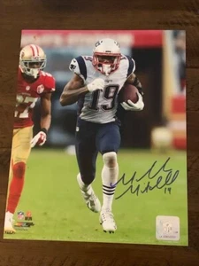 Patriots Malcolm Mitchell Autograph 8x10 Photo - Picture 1 of 1