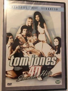 TOM JONES - 40 Smash Hits BRAND NEW & FACTORY SEALED DVD RARE !!! - Picture 1 of 2