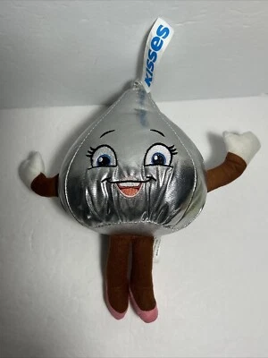 Produto Licenciado Hershey 2019 12” Prata Menina Lady Kiss com Saltos Rosa Pelúcia - Imagem 1 de 4