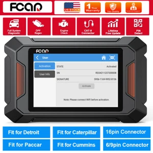 FCAR F803 Diesel Scanner DPF Regen & Cummins/Detroit/CAT Coverage - Picture 1 of 11