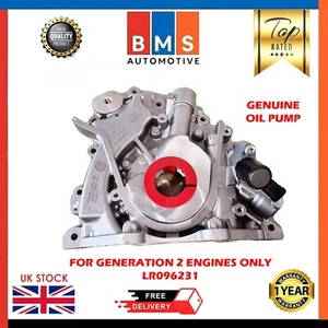 SENSOR BOMBA ACEITE MOTOR LAND ROVER 3.0 TDV6 306DT GEN2 TIPO LR096231 GENUINO NUEVO - Imagen 1 de 8