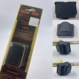 Leitz Metz SCA 351 Leica R4 R4s R5 R6 Flash Adapter Shoe Germany