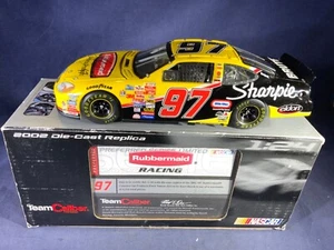 S6-57 KURT BUSCH #97 RUBBERMAID - AUTOGRAPHED - 2002 FORD TAURUS - Picture 1 of 7