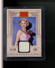 2013 Panini Golden Age Museum Age Relic Jersey/Patch Eva Gabor #30