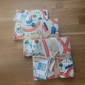 Menge 3 Scenic Route Deena Rutter Riley Blake 5" Stapler 54 Stck. Charm Packs OOP - Bild 1 von 4