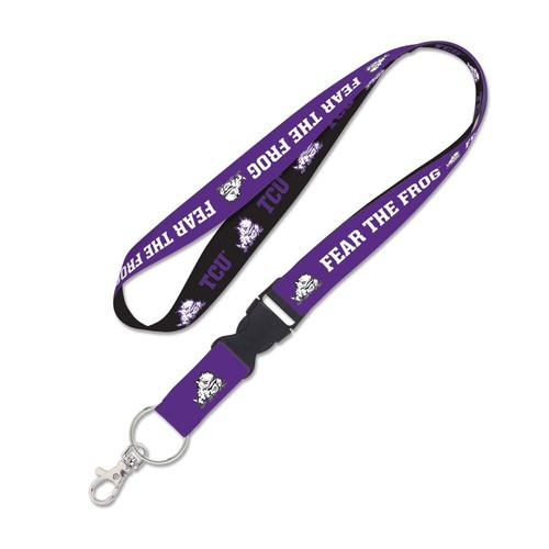 NCAA TCU Horned Frogs Reversible Lanyard - 22 Inch, Breakaway, Officially Licensed - View #10