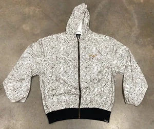 Men's IMPERIAL Junkie Graphic Drawing Jacket Sz.3xl In White NWOT 100% Authentic - Picture 1 of 9