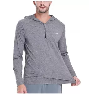 EZRUN Men's Fleece Pullover Hoodie Long Sleeve Hooded Sweatshirts SMALL size - Picture 1 of 5