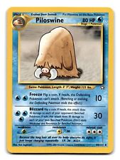 Piloswine #44/111 Pokemon Card from Neo Genesis Set Uncommon