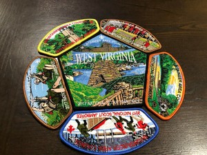 BSA MOUNTAINEER AREA COUNCIL 2017 NATIONAL JAMBOREE JSP SET