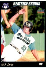 2005 Beatrice Bruins Choice 5 Nick Jaros Platte County Missouri MO Baseball Card