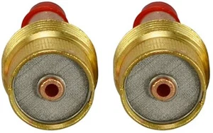 RIVERWELD TIG Gas Lens Collet Body 995795S 1/8" 3.2 WP 9 20 25 Welding Torch 2pk - Picture 1 of 5