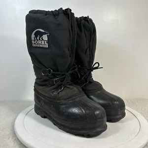 Botas glaciares Sorel Canada para hombre talla 8 forros aislantes extraíbles - Imagen 1 de 9