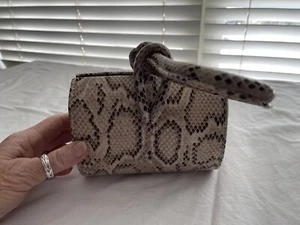 Top Shop Mini Snake Skin Clutch - Picture 1 of 7