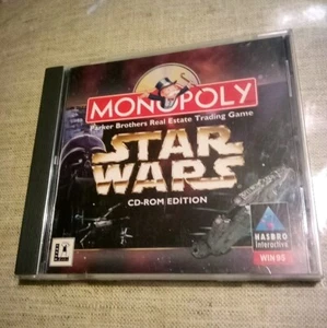 STAR WARS MONOPOLY CD-ROM SPECIAL EDITION GAME BY HASBRO INTERACTIVE 1997 - Picture 1 of 6