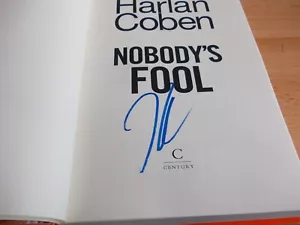 Nobody's Fool, Harlan Coben, signierte Erstausgabe, Erstdruck, Hardcover, NEU - Bild 1 von 5
