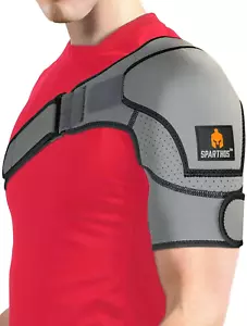 Shoulder Brace Support Compression Sleeve Joint Pain Relief Arm Immobilizer XXL - Picture 1 of 8