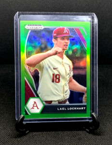 LAEL LOCKHART 2021 Panini Prizm Draft Picks Neon Green Prizm Prospect RC /75
