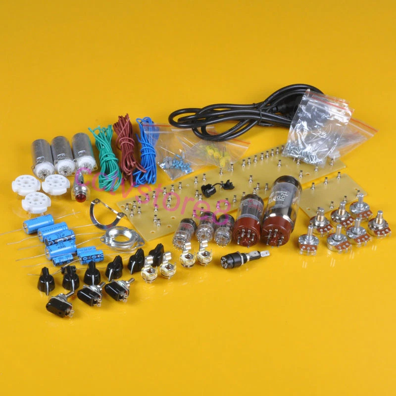 1 juego Bassman Tweed 5F6A Estilo Guitarra Bajo Tubo de Lujo Kit Amplificador de Audio Foto 1 de 1