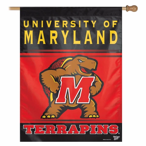 University of Maryland Terrapins Vertical Flag 27" x 37" Cover